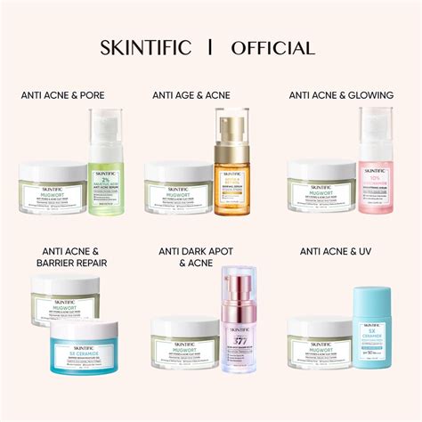 Ready Stock SKINTIFIC 2pcs Set With Clay Mask Acne Basic Set Repair