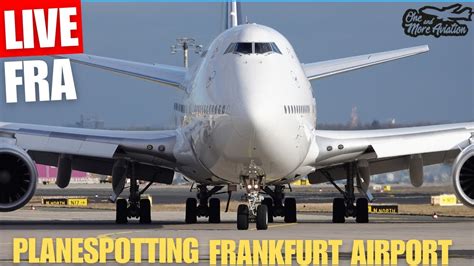 Live Friday Planespotting Frankfurt Airport YouTube