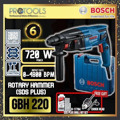 Bosch Gbh Gbh Professional Corded Rotary Hammer W Sds