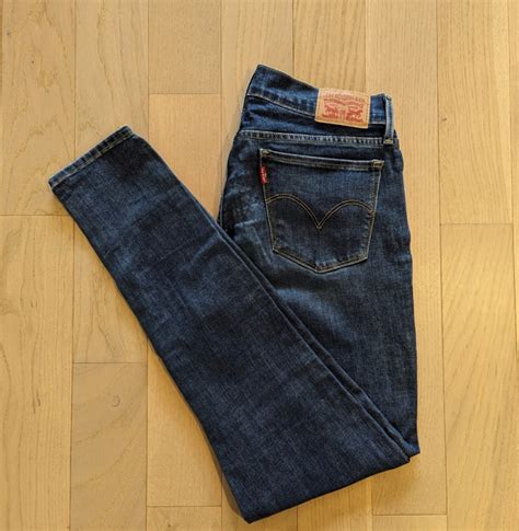 Levis Farmerke Vel 28 Skinny 710 Zenske Farmerice Original Pantalone