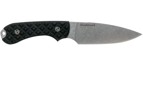 Bradford Guardian 3 Black G10 Guardian 3 M390 Full Height Stonewashed