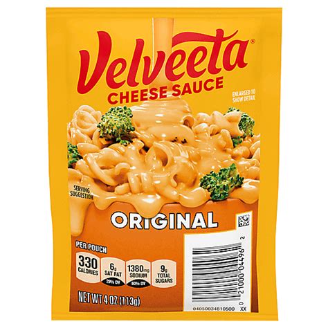 Velveeta Cheese Sauce Original 4 Oz Creamy And Cheesy Yoders