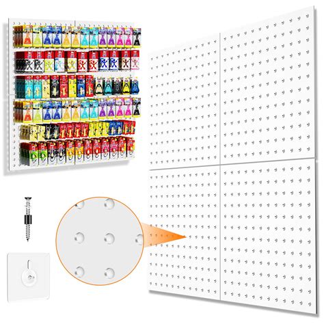 Buy Pegboard Galvanized Steel Pegboard Wall Organizer With Drilling