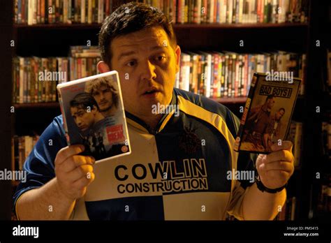 Hot Fuzz Nick Frost Rogue Pictures Stock Photo Alamy