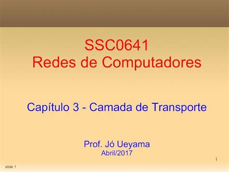 PDF SSC0641 Redes De Computadores USPwiki Icmc Usp Br Images 0 00