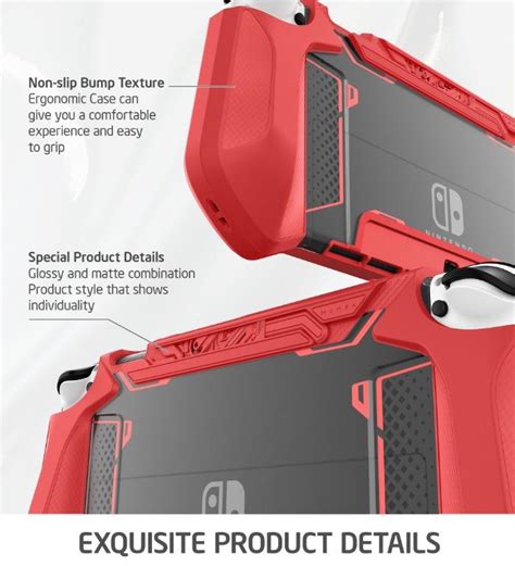 Mumba Blade Series Dockable Protective Grip Case For Nintendo Switch