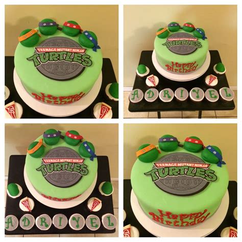 TMNT CAKE | Tmnt cake, Specialty cake, Desserts