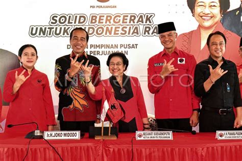 PDIP TETAPKAN GANJAR PRANOWO CALON PRESIDEN 2024 | ANTARA Foto