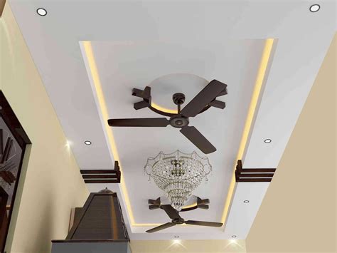 Pop Ceiling Design For Hall With 2 Fans New Blog Wallpapers Pop