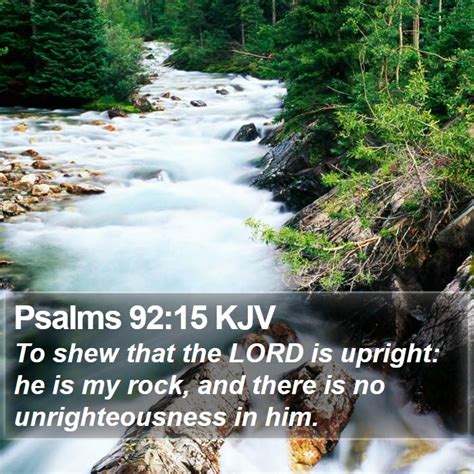 Psalms 92 Scripture Images - Psalms Chapter 92 KJV Bible Verse Pictures