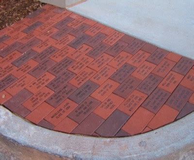 Engraved Brick | Engraved Pavers | Brick Fundraising