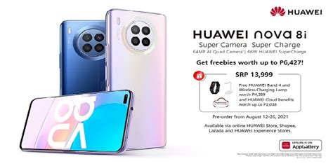 Midrange King Huawei Nova And I With Mp Ai Quad Camera Opens Pre