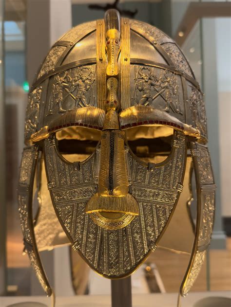 Sutton Hoo helmet- British Museum : r/photos