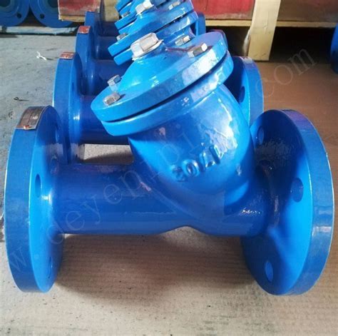 DIN 3202 F1 Pn16 Pn10 Gg25 Ggg50 Cast Iron Valve Y Strainer For Water