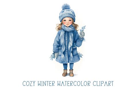 Cozy Winter Watercolor Clipart Graphic By Skdesigns Creative Fabrica