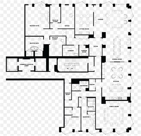 Floor Plan Line Png 790x792px Floor Plan Area Black And White