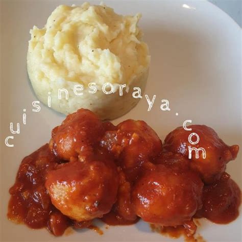 Boulettes De Poisson à La Sauce Tomate De Cuisine Soraya Et Ses Recettes De Cuisine Similaires