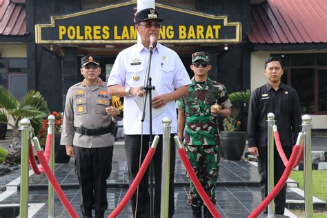 Pj Bupati Nukman Pimpin Apel Gelar Pasukan Operasi Ketupat Tahun 2024