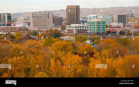 Aerial Downtown Boise Idaho Hi Res Stock Photography And Images Alamy