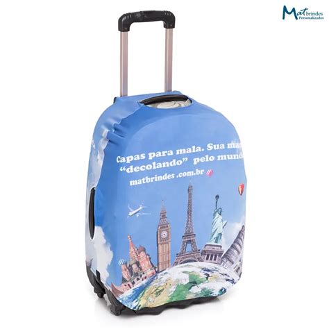 Capa De Mala Para Viagem Brinde Personalizado Mb