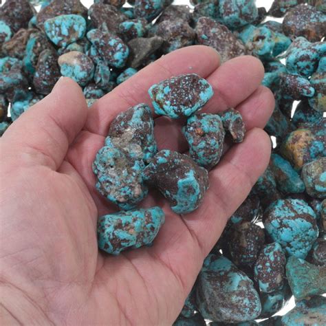 Rough Turquoise Bisbee II Nuggets Medium Size One Pound Lot Etsy