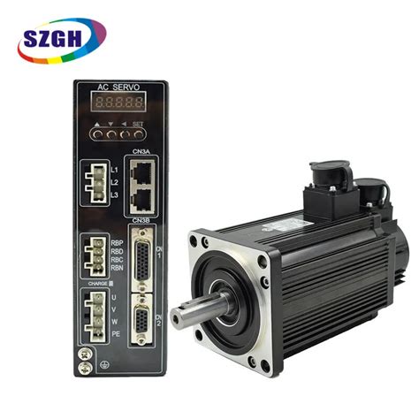 Szgh High Speed Electric Motors Plc Control Servo Motor Drive V Ac