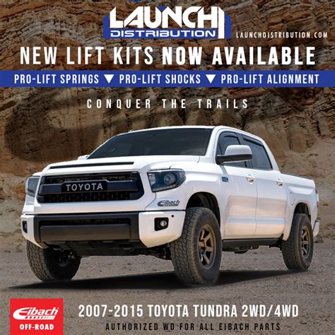 Eibach New Pro Truck Lift Systems Available For Tundra Launch