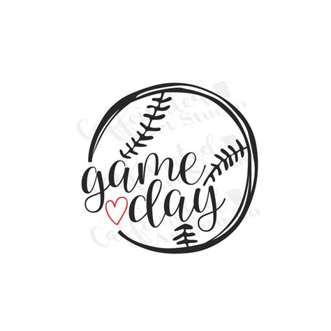 Baseball Game Day Svg / Game Day Svg / Baseball Svg / Baseball - Etsy