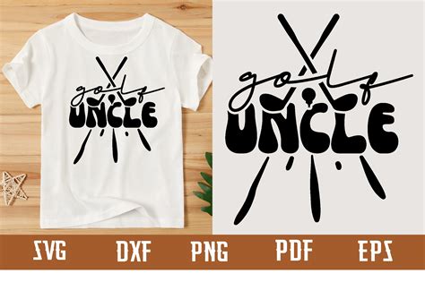 Golf Uncle Svg Design Graphic By Binasvgbundle Creative Fabrica