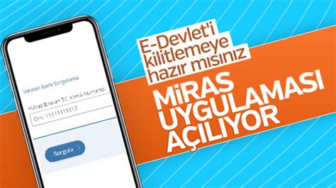 E Devlet Miras Sorgulama