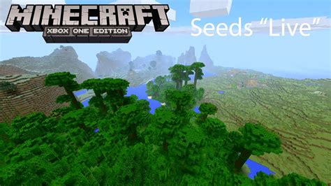 Minecraft Xbox One Seeds Live Edition Part 2 Xboxone Youtube