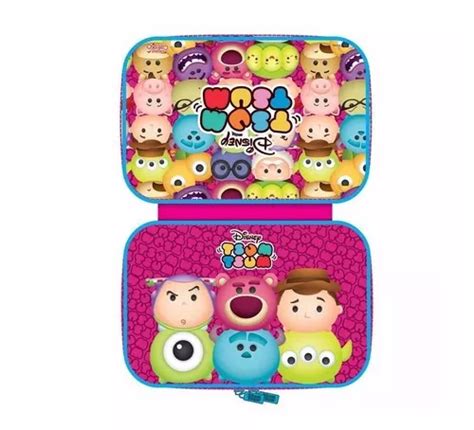 Cartuchera Canopla Eva Relieve Tsum Tsum Piso Mp Adrogue Mercadolibre