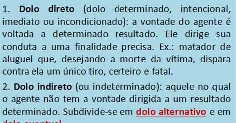 Oficina De Ideias Dicas De Direito Penal Crime Doloso Iii