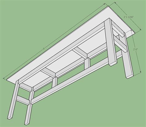 Building An 8ft Desk And Looking For An Experienced Opinion Woodworking