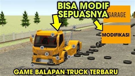 Bisa Modif Canter Untuk Balapan Rilis Game Truck Oleng Drag