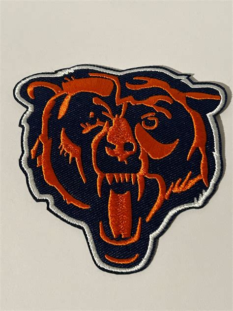 Chicago Bears Vintage Old School Logo Patch 3.5 Inches in Diameter ...