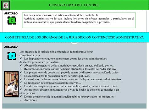 Ley Organica De La Jurisdiccion Contencioso Administrativa Ppt