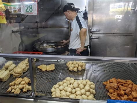 Popular Old School Snacks Stall With A Large Variety Tiong Bahru Fried