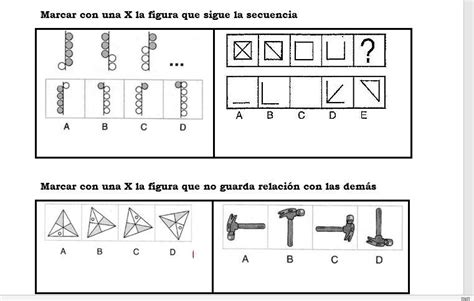 Marcar Con Una X La Figura Que Sigue La Secuencia