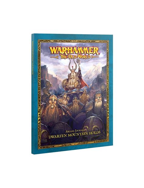 Arcane Journal Dwarfen Mountain Holds Inglés Warhammer The Old World