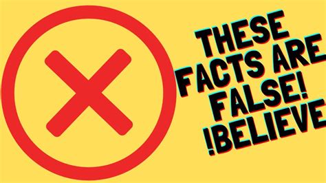 18 False Facts Everyone Believes Youtube