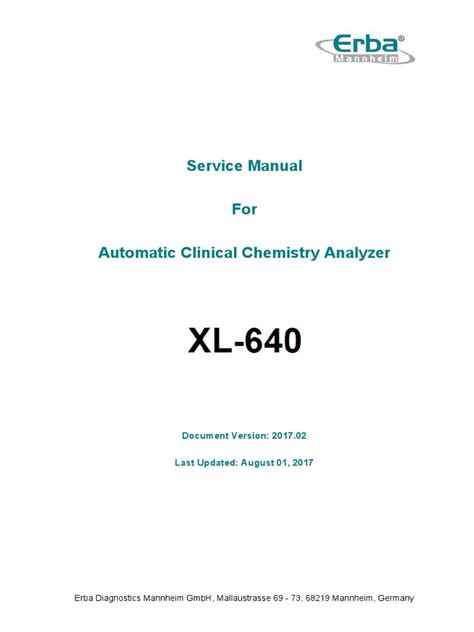 XL640 ServiceManual v2017.02 | PDF | Printed Circuit Board ...