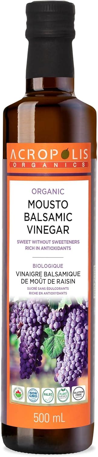 Acropolis Organics Mousto Balsamic Vinegar 500 Ml Amazonca Grocery