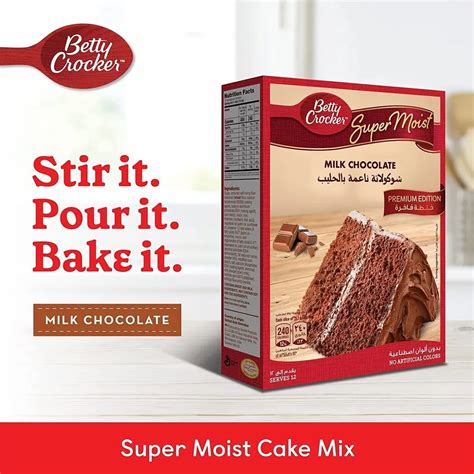 Betty Crocker Milk Chocolate Cake Mix