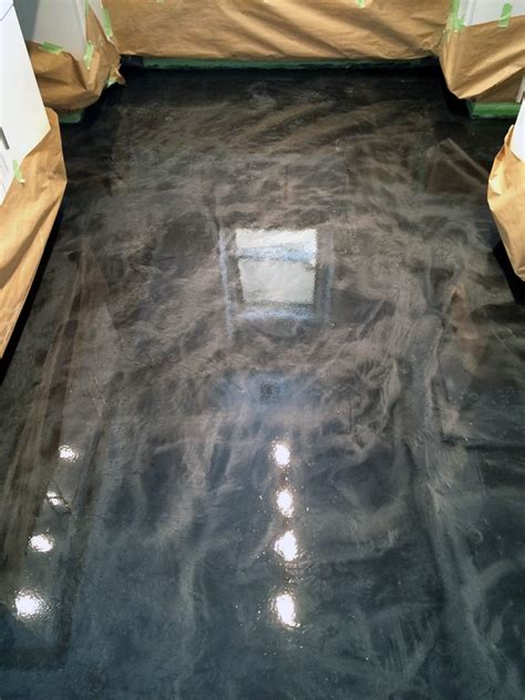 Metallic Epoxy Concrete Flooring Dallas Tx Esr Decorative Concrete Experts