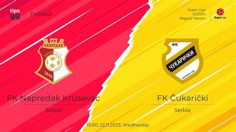 Fk Napredak Krusevac Vs Fk Ukari Ki Live Odds Match