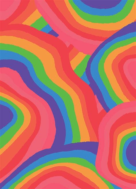 Raimbow Begrownd Rainbow Wallpaper Iphone Cute Patterns Wallpaper