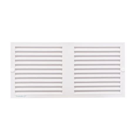 Rejilla de Ventilación PVC 12x24cm con mosquitero Ventokit Ferretería