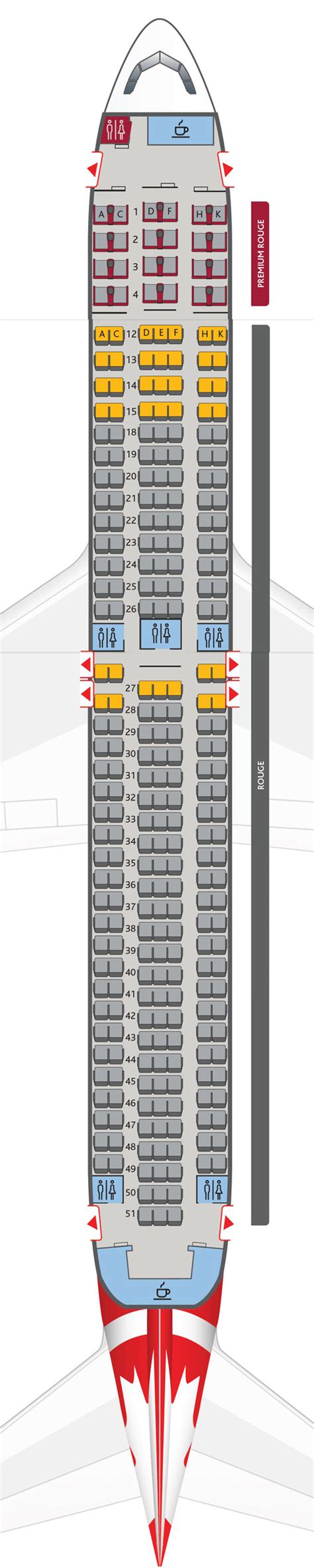 Air Canada Rouge Seat Map Brokeasshome