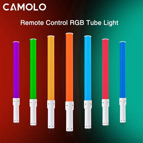 Светодиодный светильник-трубка RGB 50 см | AliExpress